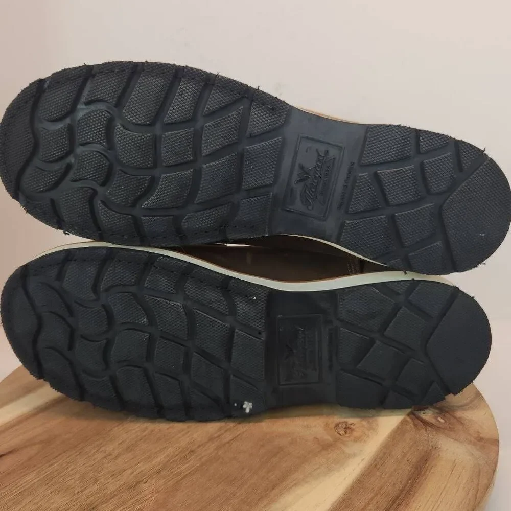 Thorogood Iron River Series Waterproof Safety Toe 6” Crazy Horse Wedge Mens Size